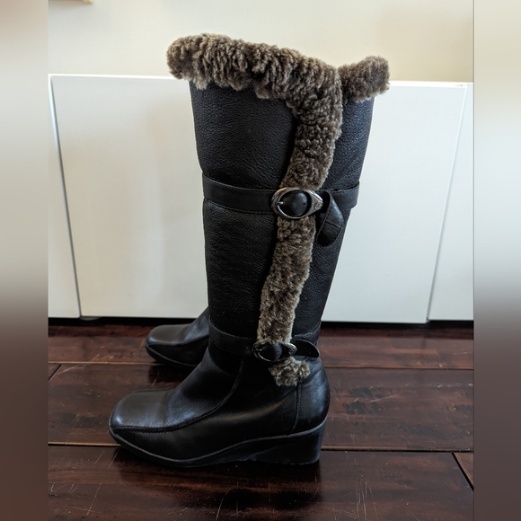Blondo Canada Comina Black Waterproof Boots - Picture 9 of 14